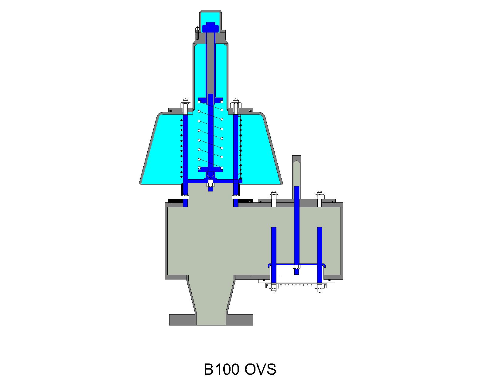 B100 Open Vent Spring