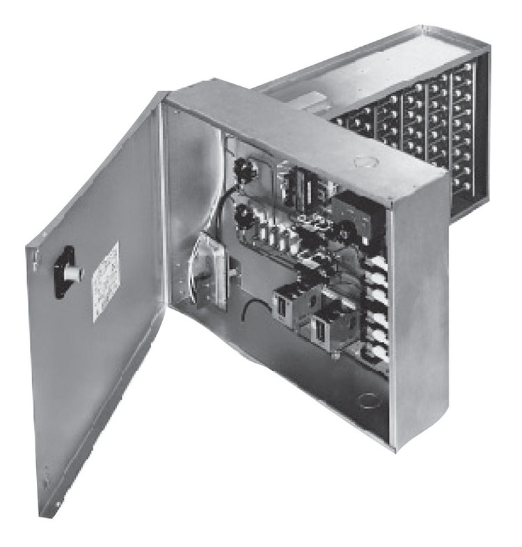 QUA/QUZ Standard Open Coil Duct Heater