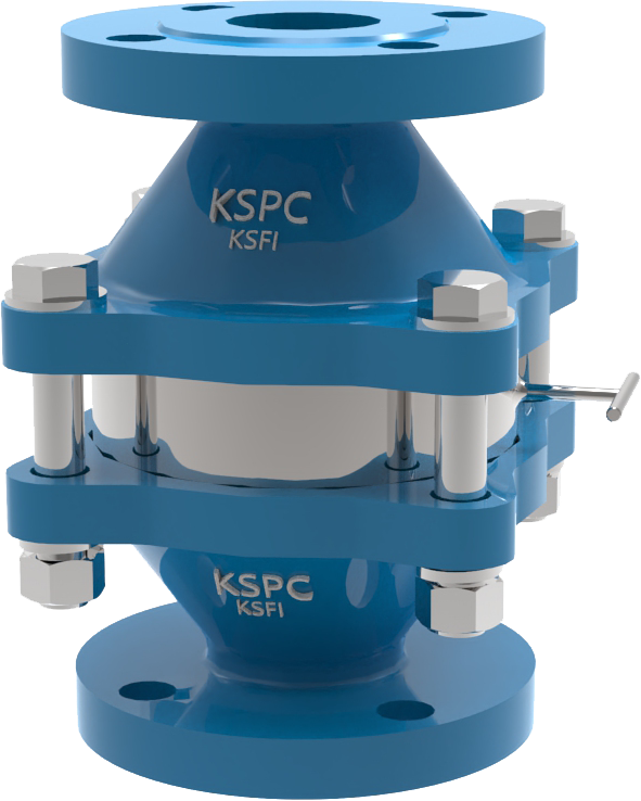 KSFI Deflagration Proof In-Line Flame Arrester